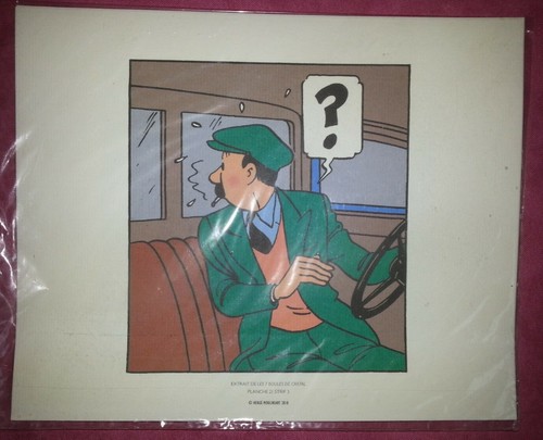 Planches tintin litho hergé - 3,