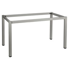 Cadre de table pour la maison, bureau, pied carré, gris, NY-A057, 136x66 cm