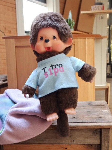Peluche monchhichi kiki - peluche,