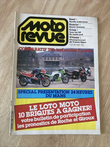 Magazine moto revue 1985 - moto,