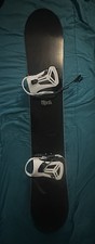 Blank Snowboard Black and
