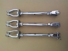 tendeur / Ridoir  M10 inox A4 / cable 8mm gamme pro marine ligne de vie