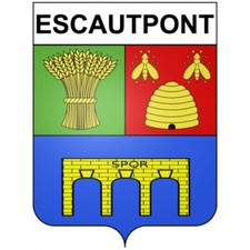 Escautpont 59 ville Stickers