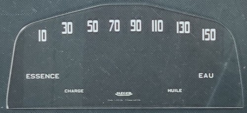 Cadran compteur renault - cadran,