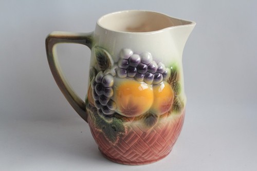 Pichet barbotine fruits - pichet, st