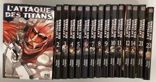 L'ATTAQUE des TITANS 15 tomes