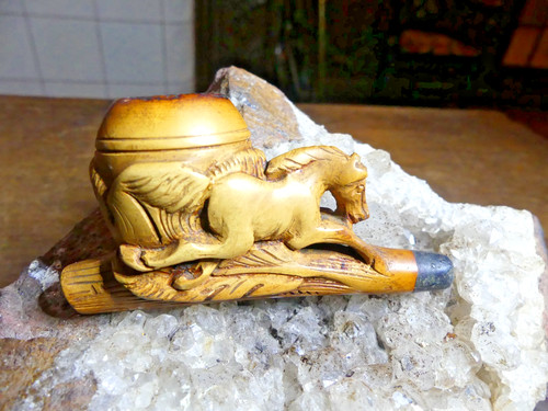 Pipe ecume mer sculptee - de,