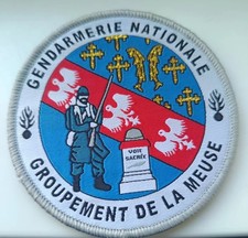 rondache gendarmerie De La Meuse Écusson Neuf