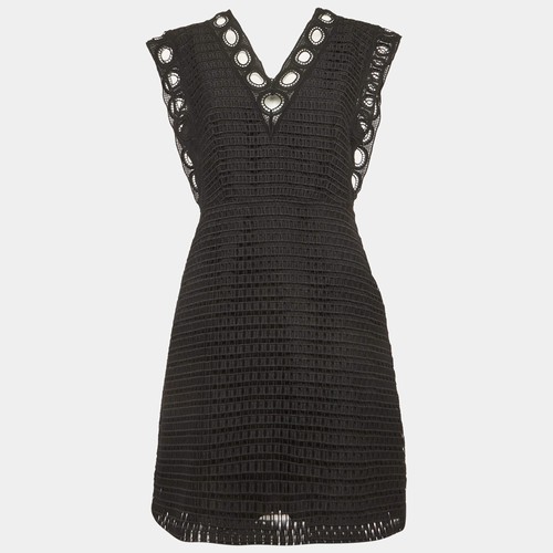 Mini robe sandro noire avec - sandro,