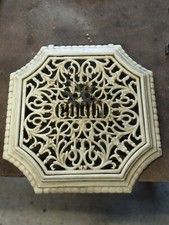 Couvercle pour un poêle Godin N°71 à 80 Blanc Ivoire 40cm