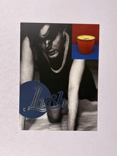 Lush micki berenyi postcard - lush,