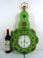 Grande Pendule Murale en Tôle