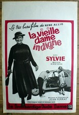 belgian poster LA VIEILLE DAME