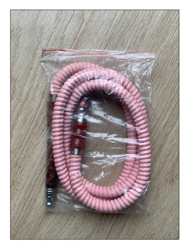Tuyau rose narguilé chicha - tuyau,