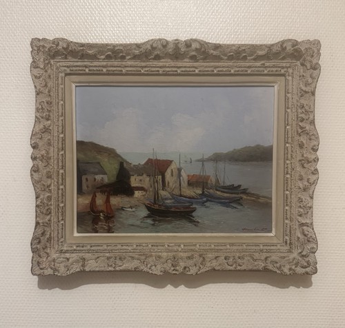 Tableau ancien scène - ancien,