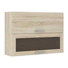 Meuble haut vitre 2 portes