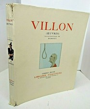 FRANCOIS VILLON OEUVRES 1933