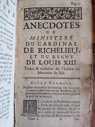 Anecdotes ministère du - du,