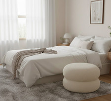 Pouf Bouclette Double Couche