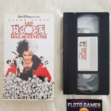 VHS D'Origine FR : Les 101 Dalmatiens - Disney  Glenn Close - 1997 - Floto Games