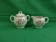 crèmier et sucrier en