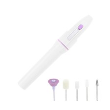  Polissoir Ongle Set Manucure Polisseur À Ongles Portable Outils De Nail Art