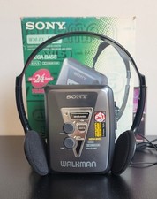 Wm-ex182 Working Repaired In Box Vintage Cassette Player 