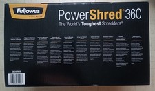 Destructeur de documents Fellowes PowerShred 36C