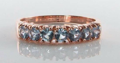 Bague éternité rose - Éternité, 9k