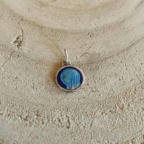 Pendentif médaille vierge - médaille,