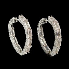 925 Argent Sterling Boucles