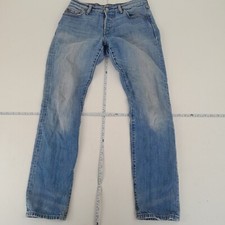 LEVIS 501 Jeans 8 W25 L32 Bleu Slim Jambe Droite Femme Décontracté Coton Denim