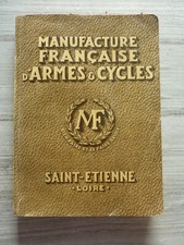 1939. CATALOGUE MANUFRANCE 1939. MANUFACTURE de SAINT-ETIENNE. BON ÉTAT.
