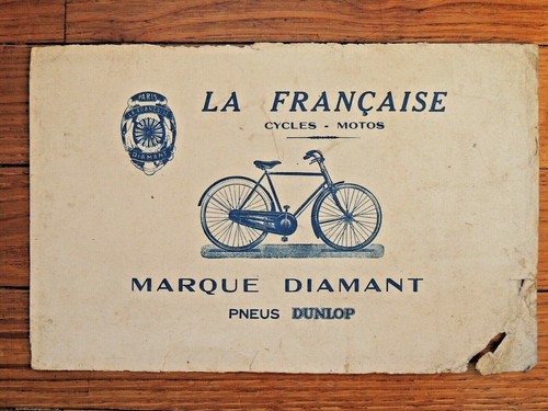 Ancien buvard française - ancien, la