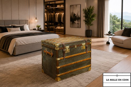 Malle courrier damier - malle,