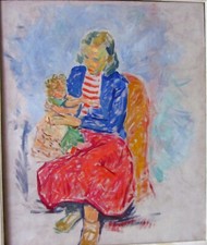 Pierre LACROUX huile sur