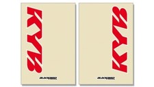 Déco de fourche KAYABA translucide