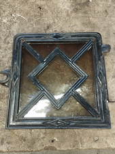 Porte de Poêle Godin N°39 ou 2040 calorifère à combustion complète mica récent