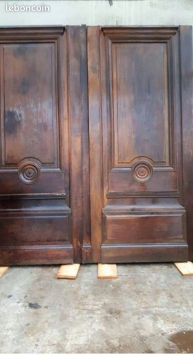 Grande paire portes - de,