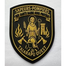 Ecussons pompiers taiarapu - ecussons,