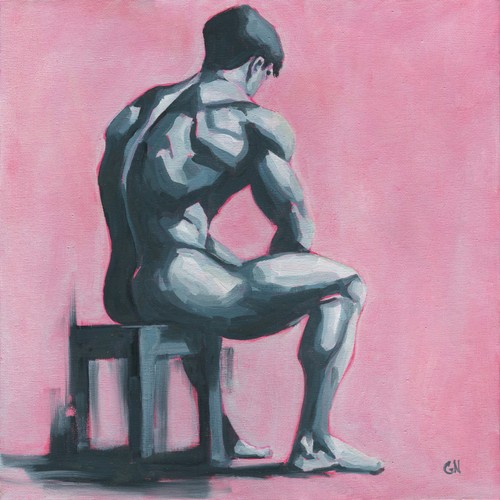 Peinture huile originale - l'huile,