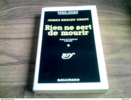 Livre série noire - série, nrf