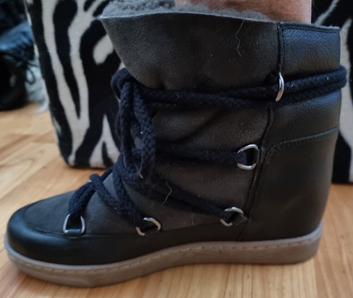Isabel marant black nowles - black,