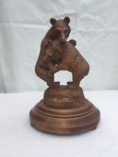 SCULPTURE 2 OURS  FORET NOIRE