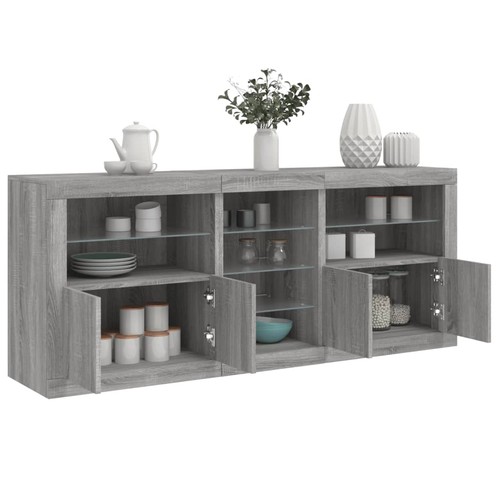 Buffet avec lumières led - buffet,