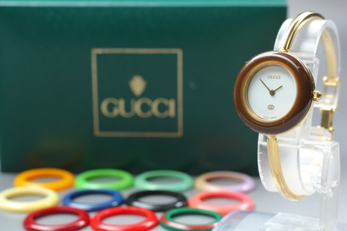 Avec boîte montre gucci - [avec,