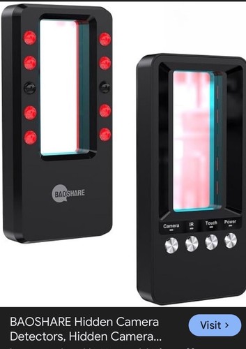 Hidden camera detector - hidden,