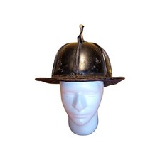 Casque pompier US en Cuir