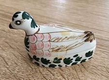 Canard porcelaine boîte - porcelaine,