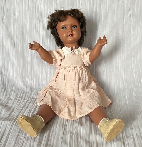 Poupée ancienne 1940s - poupée, 55cm